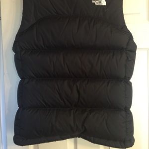 North face winter vest